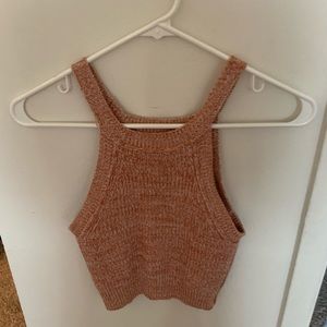 Sweater crop top
